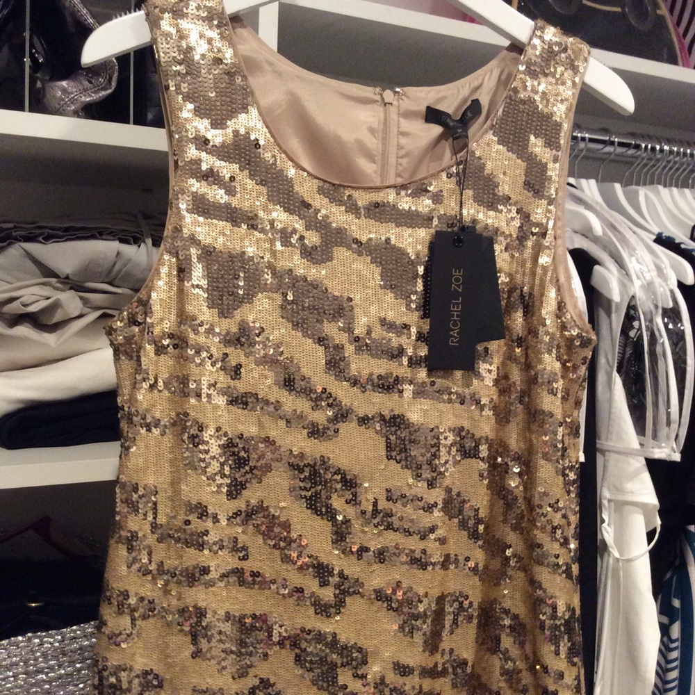Rachael Zoe sequined sleeve less top
